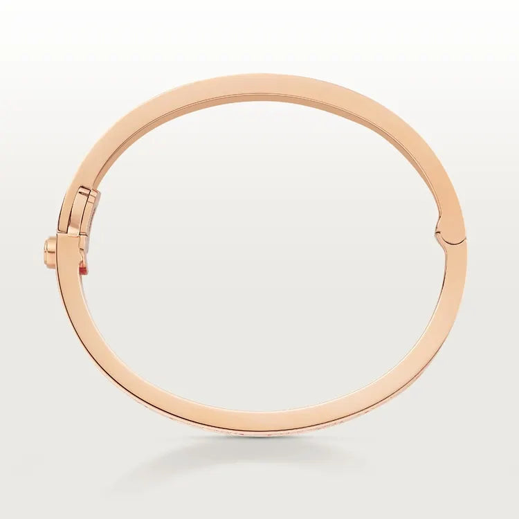LOVE BRACELET, DIAMOND-PAVED