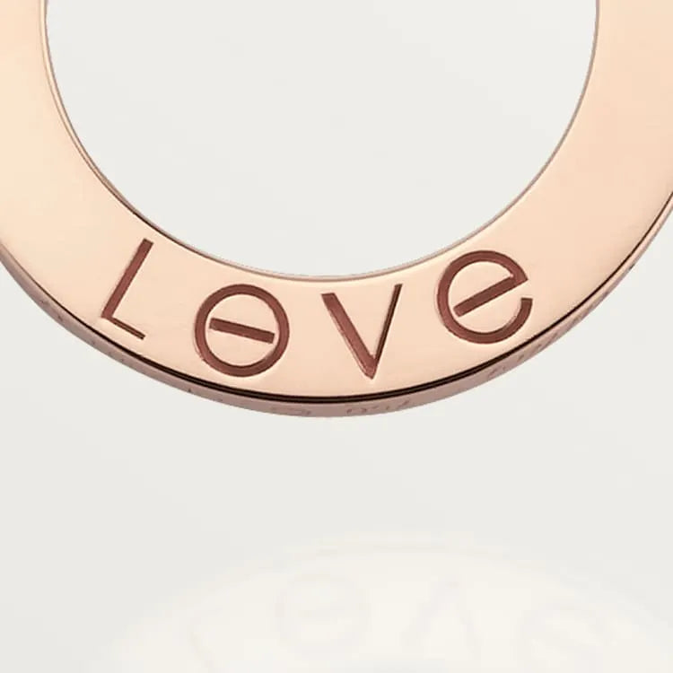 LOVE NECKLACE, 3 DIAMONDS