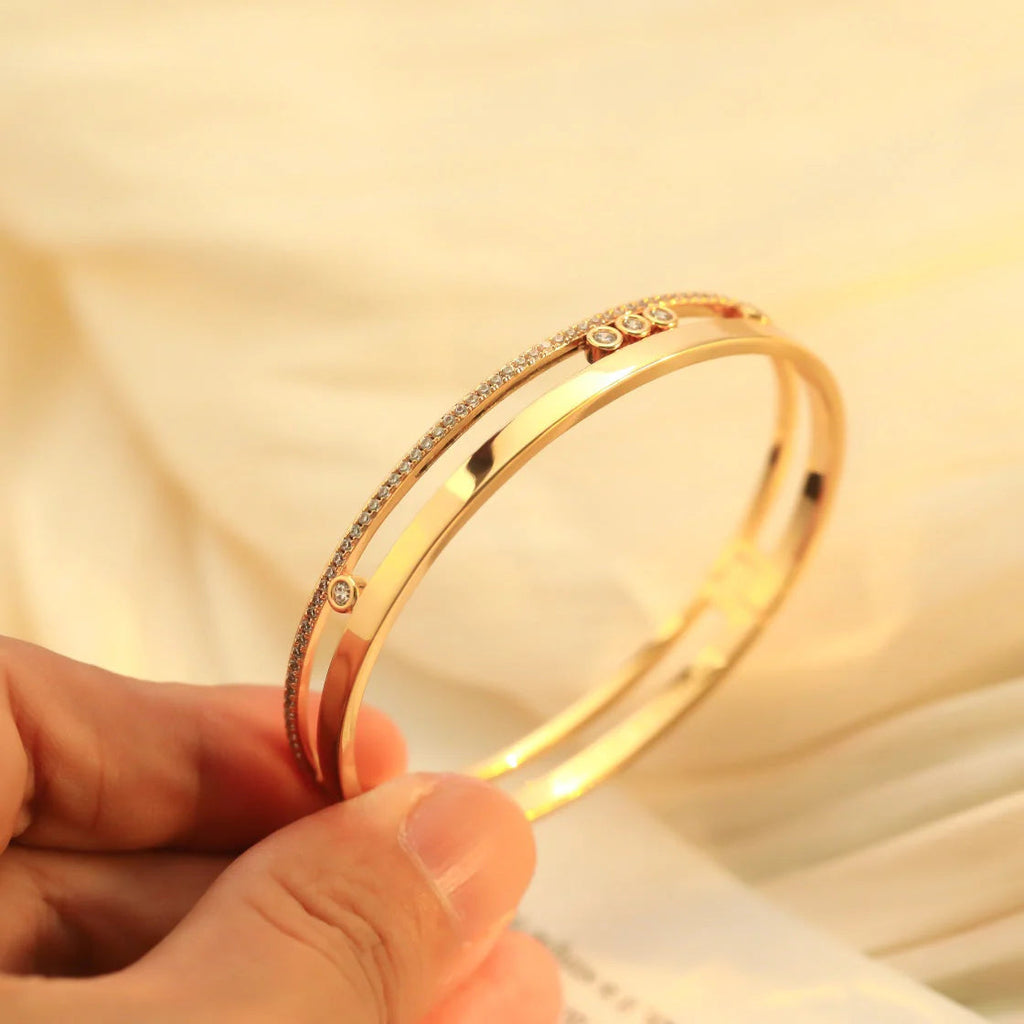 Move Romane Diamond Bangle Bracelet