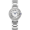 Ballon Bleu de Cartier 28mm Steel Diamond Bezel Watch