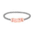 CHANCE LARGE 8 FIGURE BUCKLE NO DIAMOND BRACELET ROSE GOLD