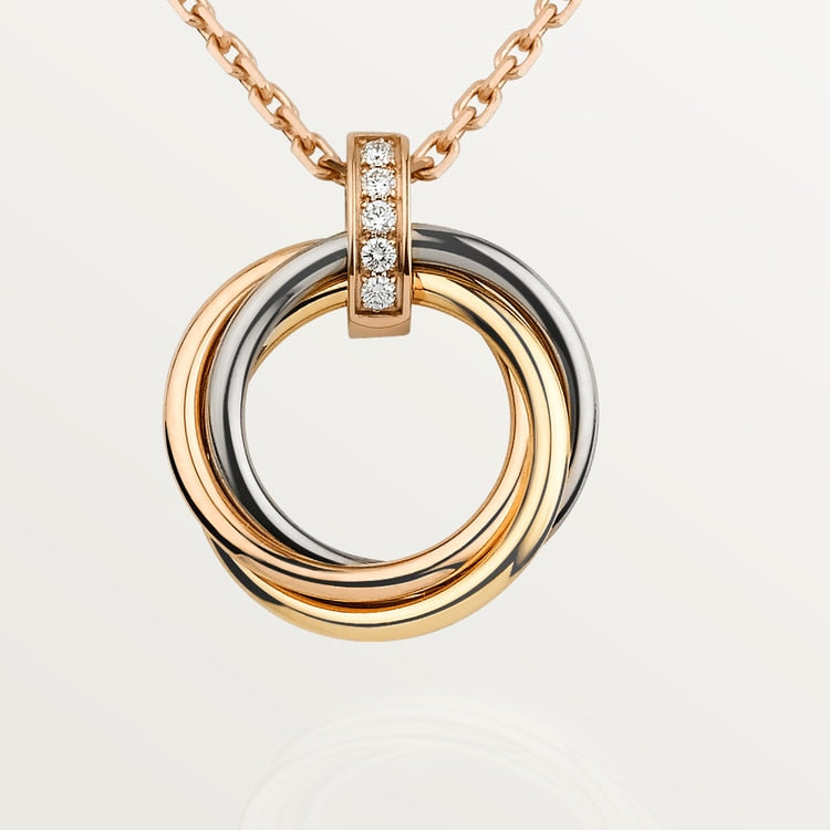 CARTIER TRINITY NECKLACE