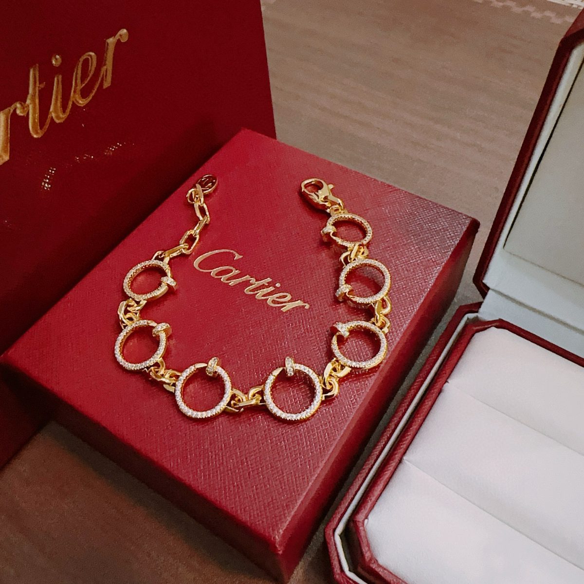 LOVE&JUSTE BRACELET DIAMONDS
