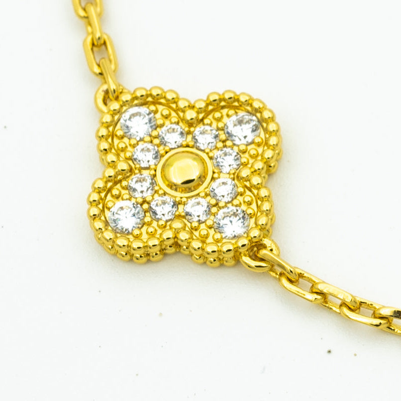 New  CLOVER 5 MOTIF LASER BRACELET COLLECTION