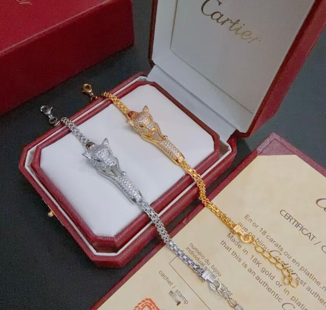 PANTHERE  BRACELET DIAMONDS
