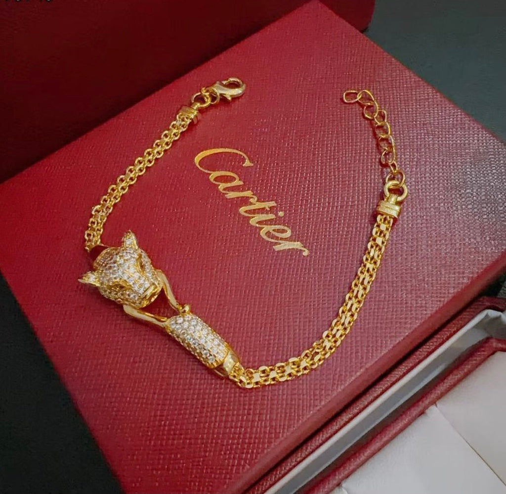 PANTHERE  BRACELET DIAMONDS