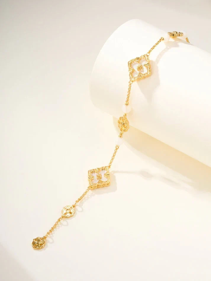 B.C.L ENAMELED Three-Flower Bracelet£¨Trumpet)
