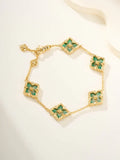 B.C.L ENAMELED Five-Flower Bracelet£¨Various Colors)