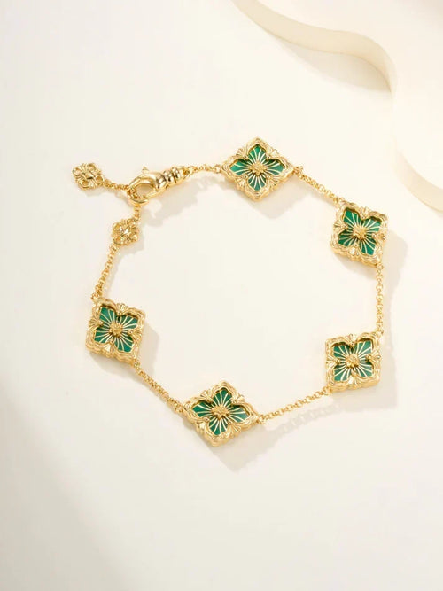 B.C.L ENAMELED Five-Flower Bracelet£¨Various Colors)