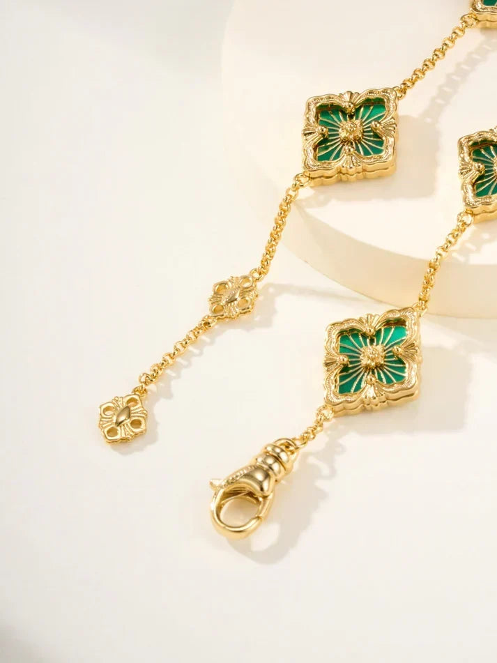 B.C.L ENAMELED Five-Flower Bracelet£¨Various Colors)