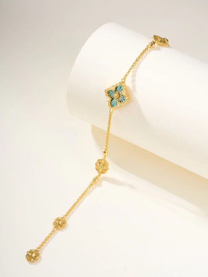 B.C.L ENAMELED One-Flower Bracelet£¨Various Colors)