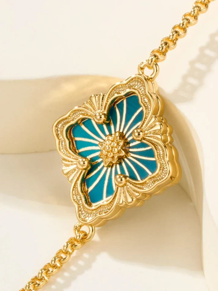 B.C.L ENAMELED One-Flower Bracelet£¨Various Colors)