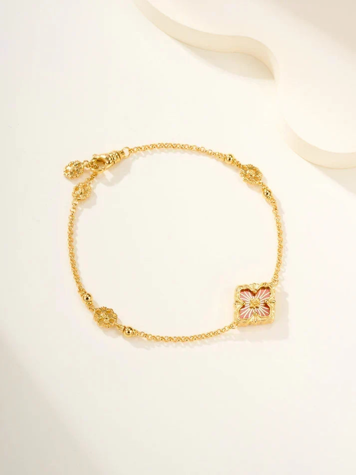 B.C.L ENAMELED One-Flower Bracelet£¨Various Colors)