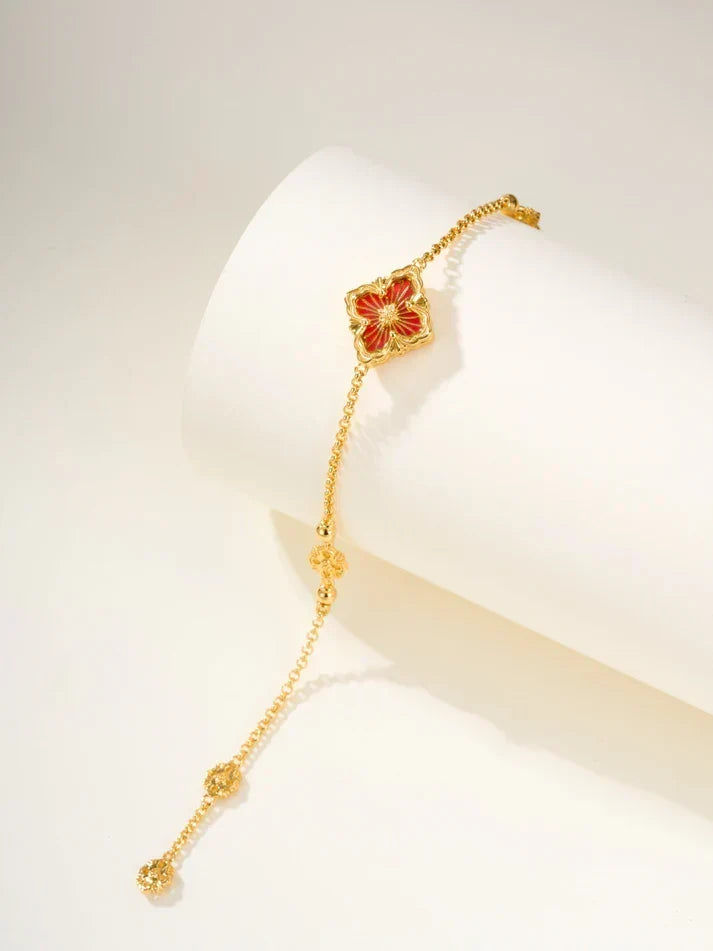 B.C.L ENAMELED One-Flower Bracelet£¨Various Colors)