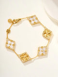 B.C.L ENAMELED Five-Flower Bracelet£¨Various Colors) BIG SIZE
