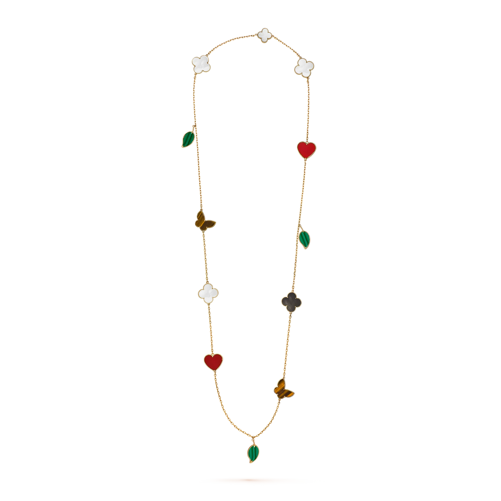 Lucky Alhambra Long Necklace-12 Designs
