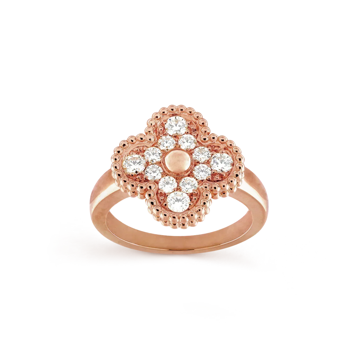 CLOVER DIAMOND RING