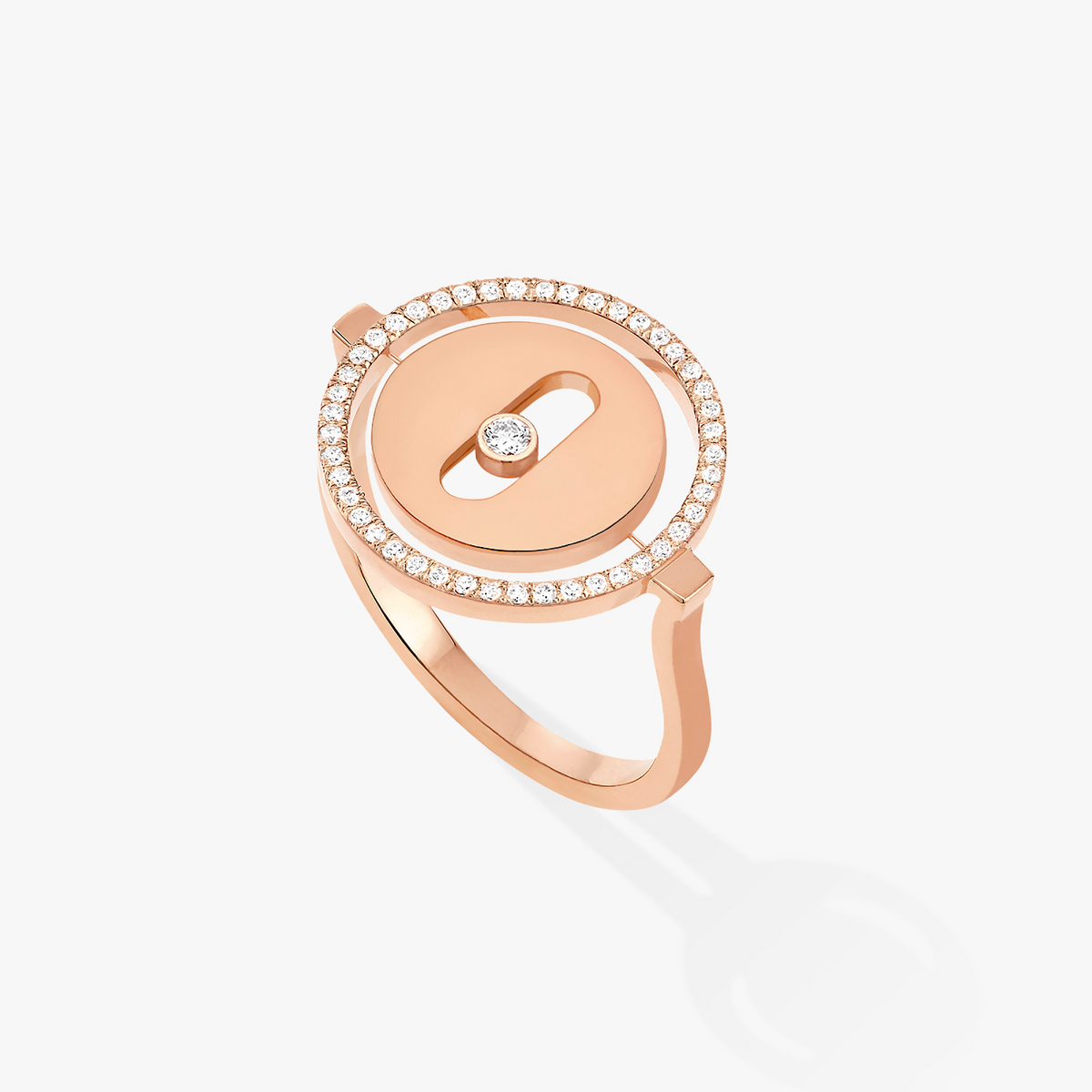 MOVE PINK GOLD DIAMOND RING