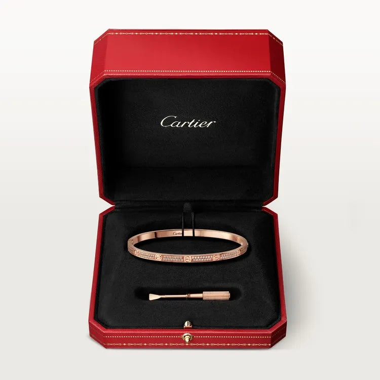 LOVE BRACELET, SMALL MODEL, PAVED [Best Selling]