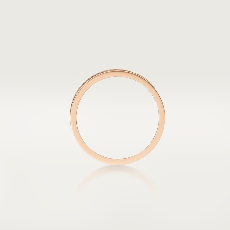 LOVE WEDDING BAND, DIAMOND-PAVED
