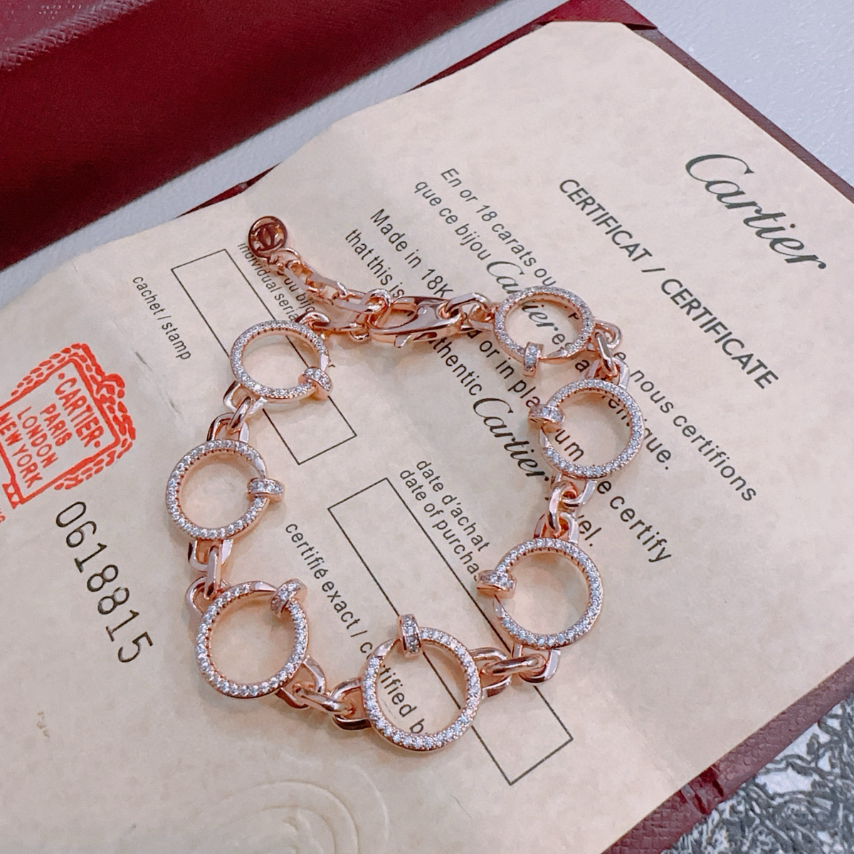LOVE&JUSTE BRACELET DIAMONDS
