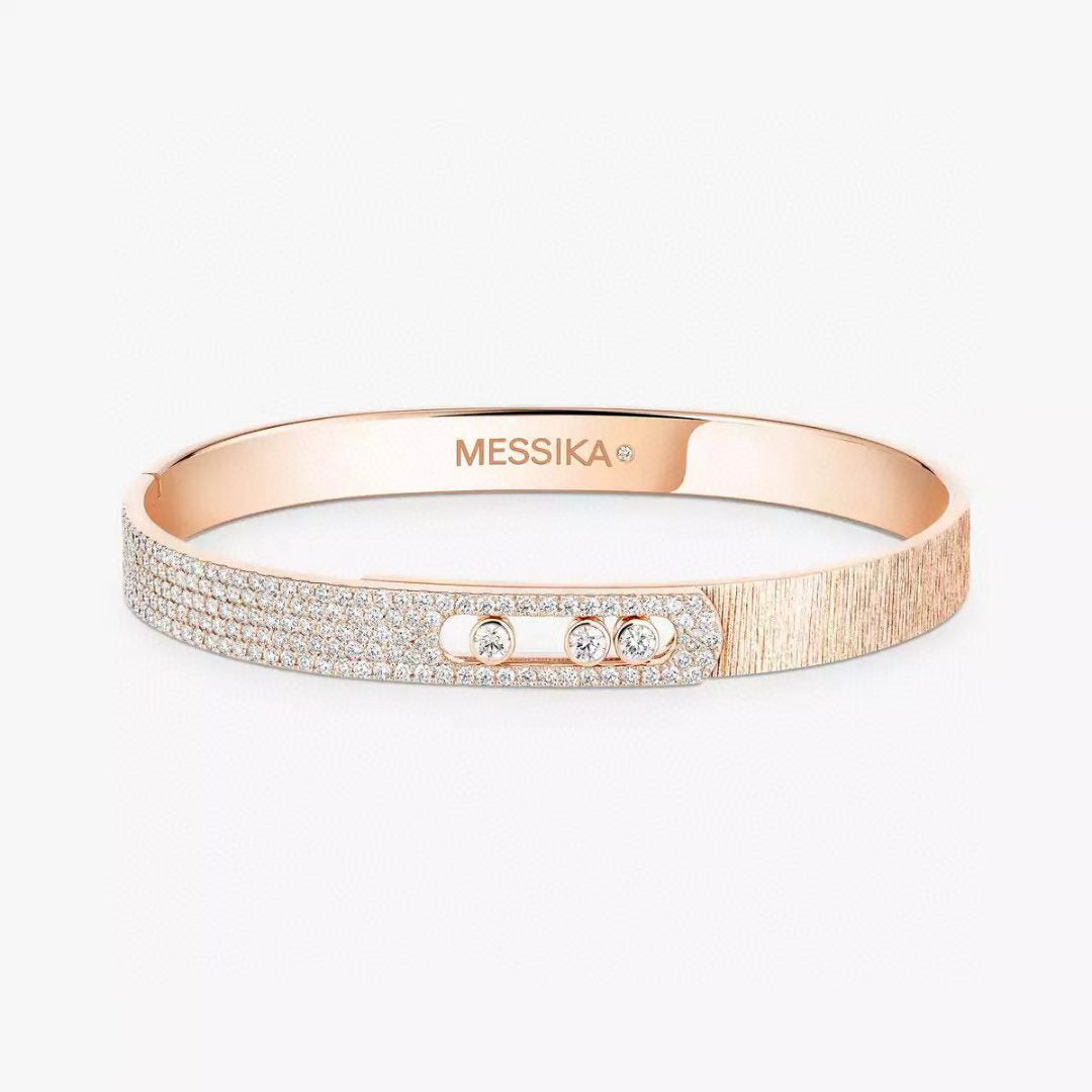2026 BRAND-NEW FROSTED BRACELET WITH DIAMONDS THREE COLORS