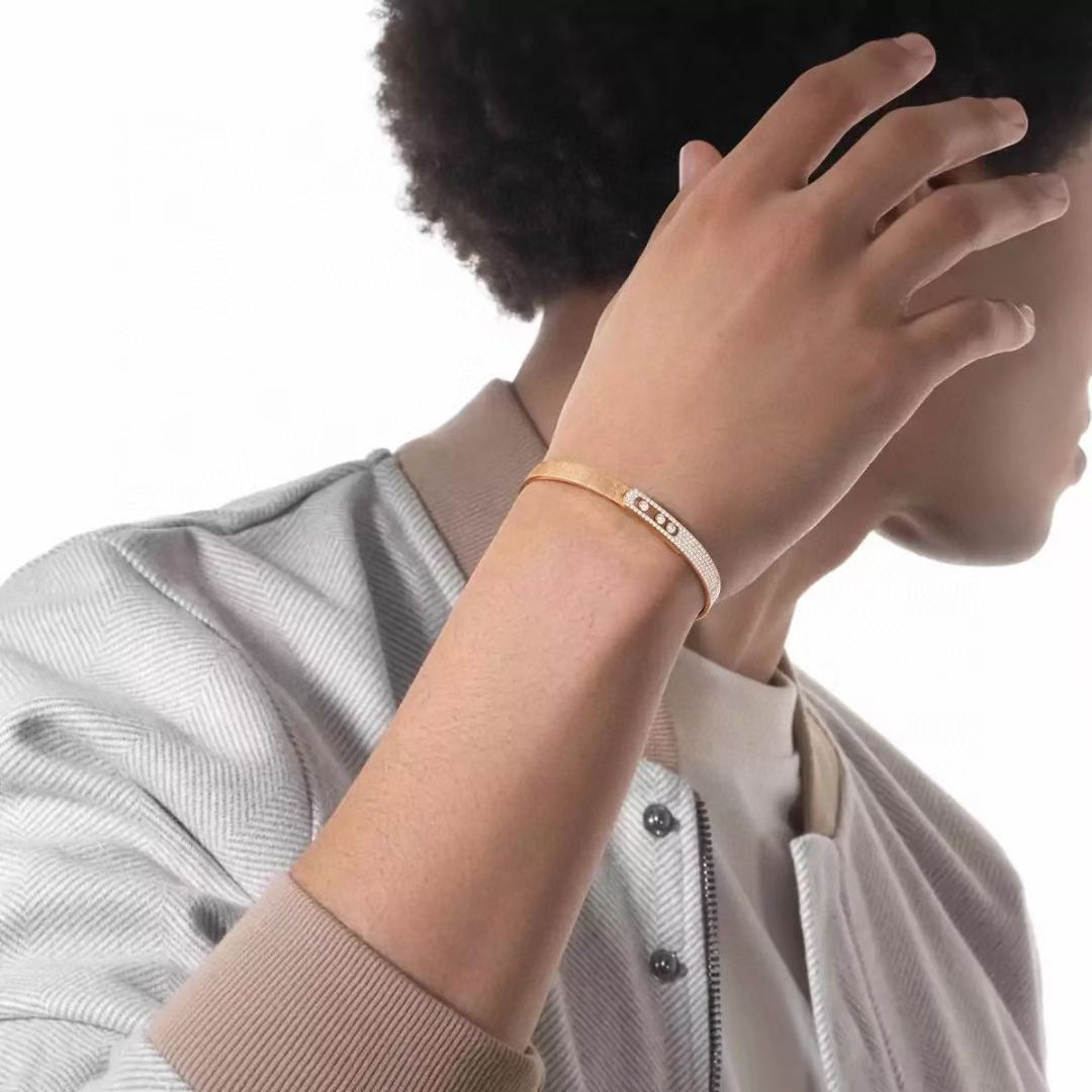 2026 BRAND-NEW FROSTED BRACELET WITH DIAMONDS THREE COLORS