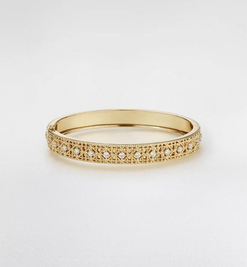 2026 WOVEN-PATTERN BRACELET SET WITH FULL DIAMOND INLAY THREE-COLORS