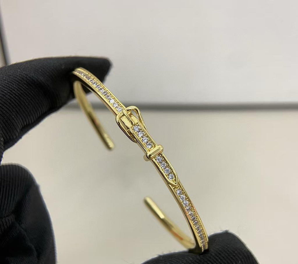 DIAMOND-ENCRUSTED BRACELET THREE COLORS