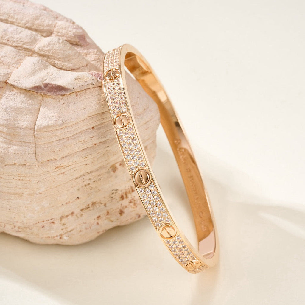 LOVE BRACELET 4.8MM DIAMOND-PAVED