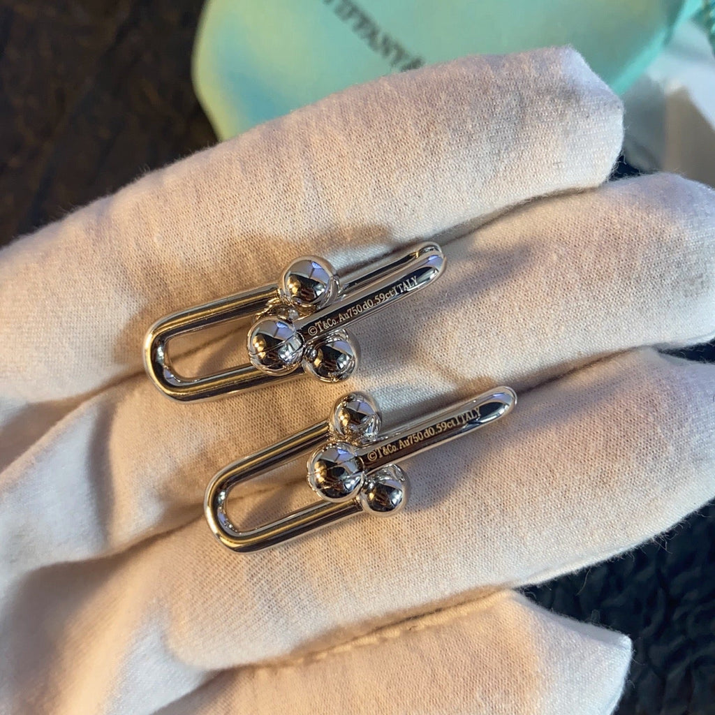TF U-shaped earrings
