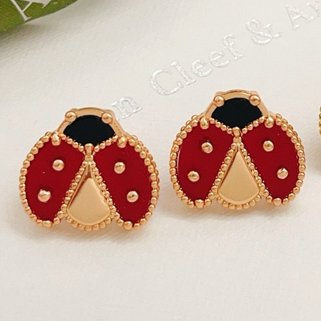 LUCKY LADYBUG EARRINGS