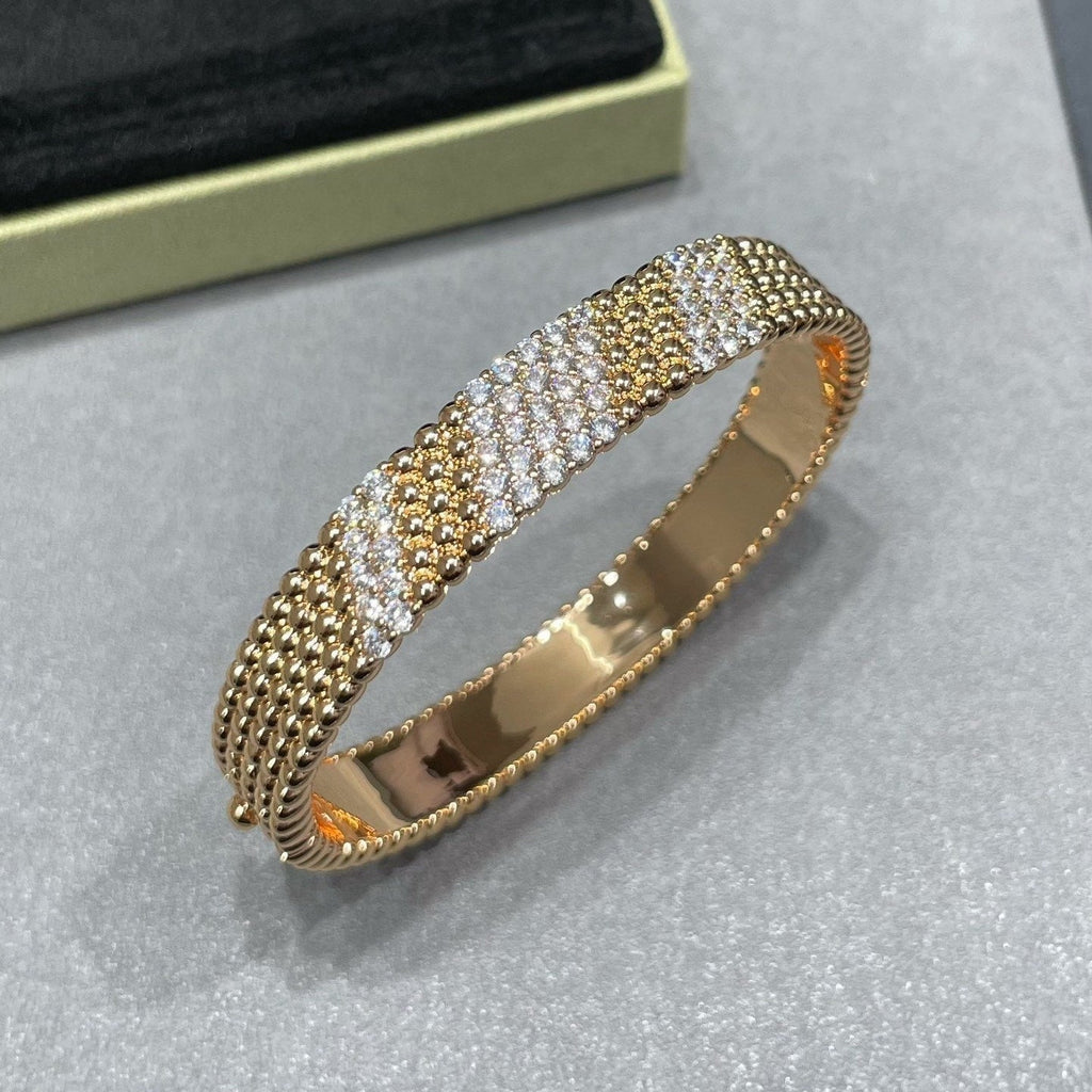 PERLEE DIAMOND BRACELET ,5-ROW DIAMOND-SET DESIGN