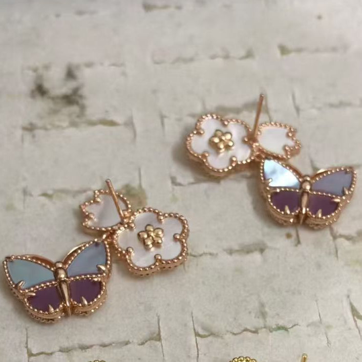 26 NEW CLOVER LUCKY LIGHT PURPLE SET