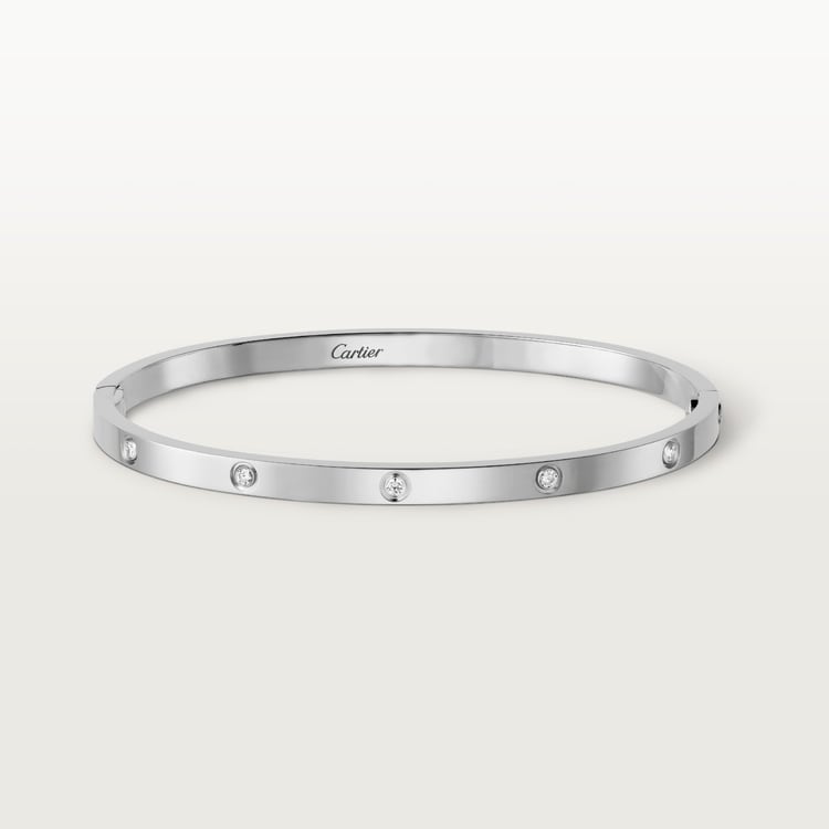 LOVE BRACELET, SMALL MODEL, 10 DIAMONDS