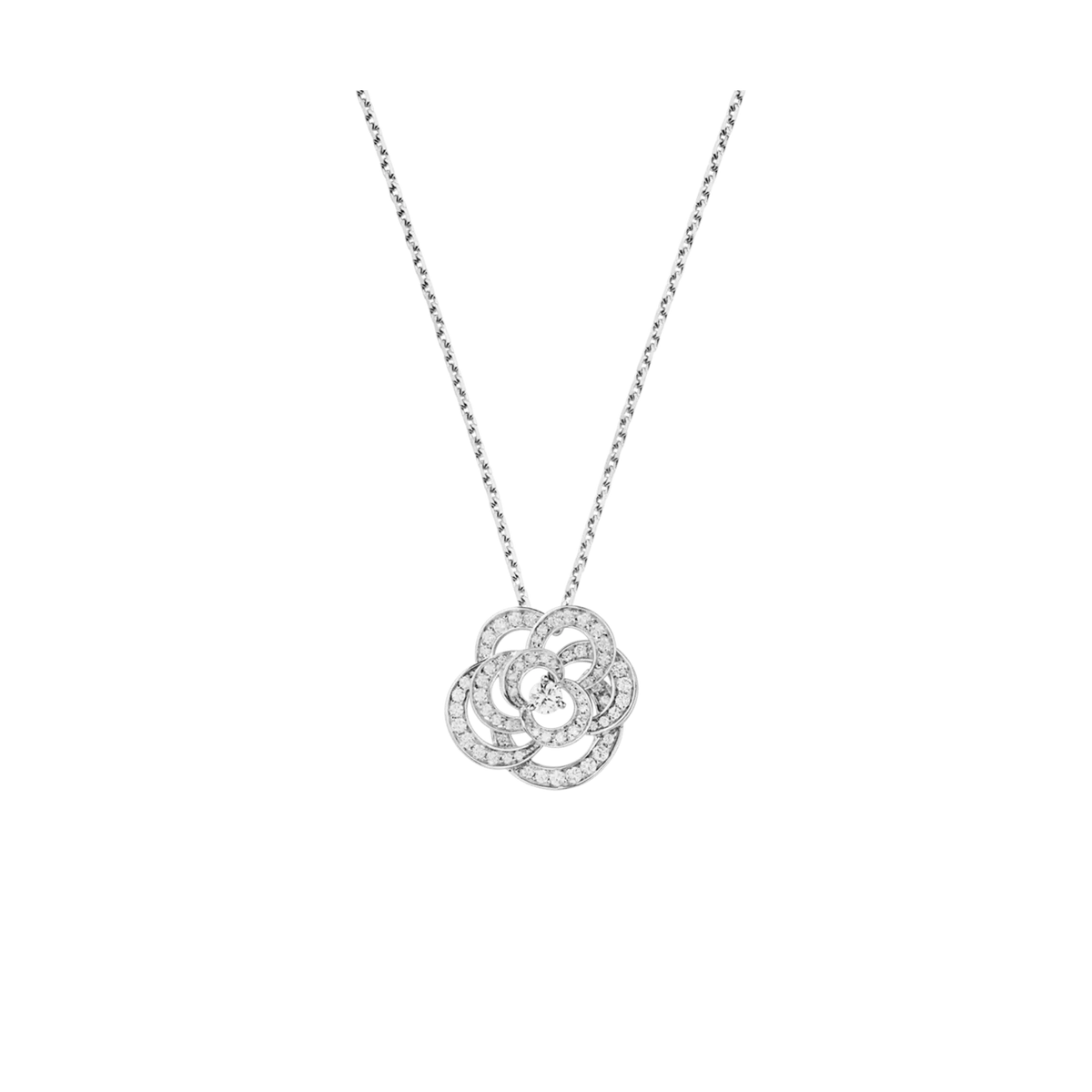 CHANEL FIL DE CAMLIA NECKLACE
