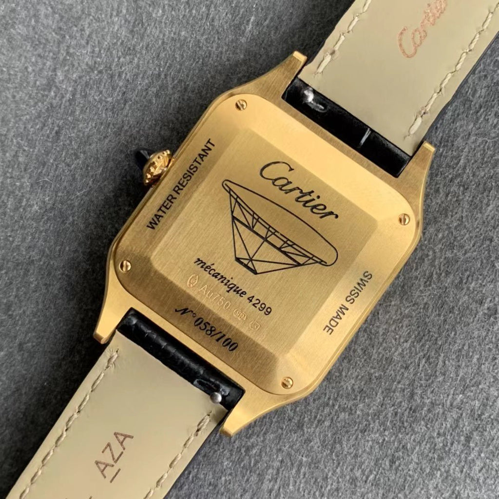Cartier Santos-Dumont La Baladeuse LM, Limited Edition of 300 Pieces Worldwide, WGSA0027