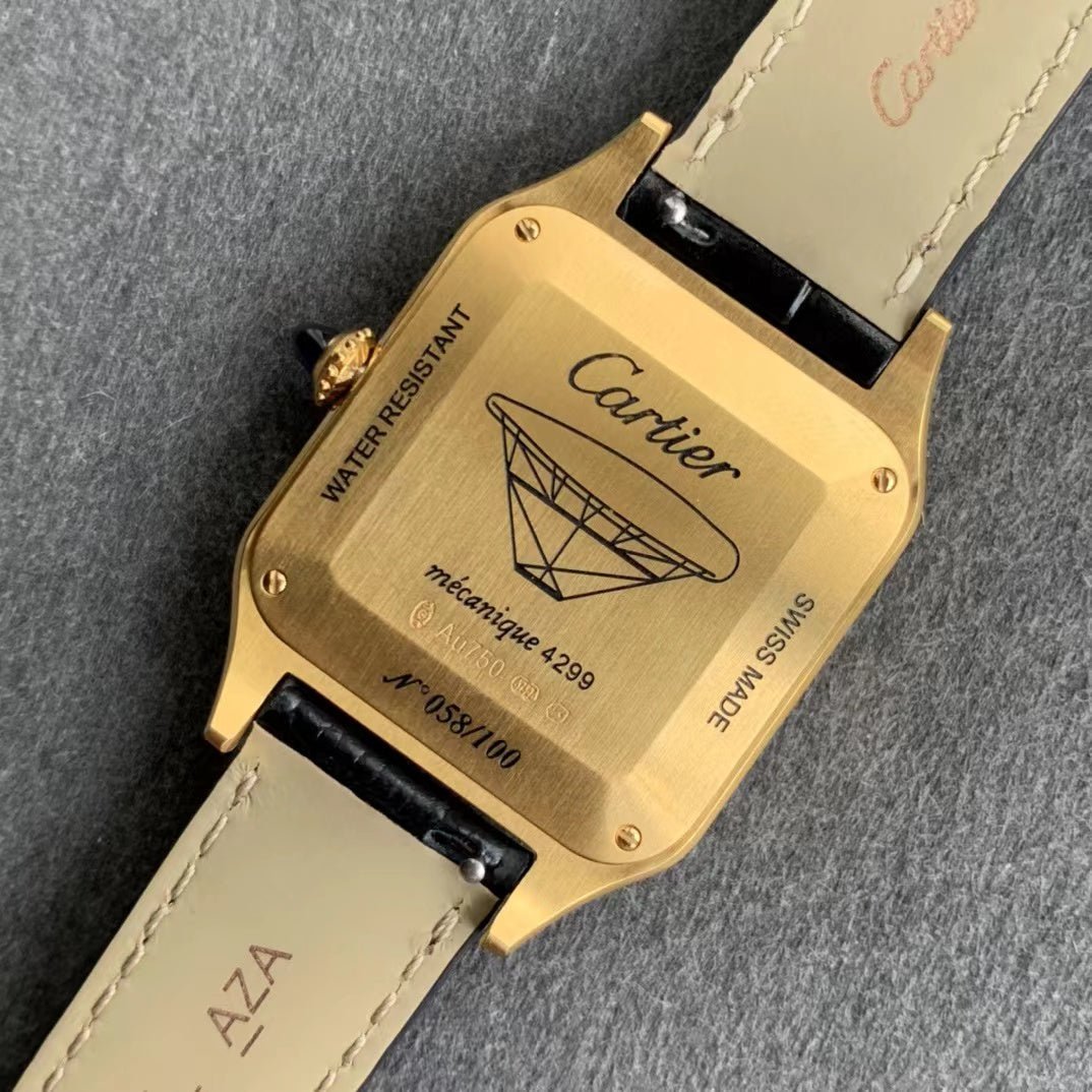 Cartier Santos-Dumont La Baladeuse LM, Limited Edition of 300 Pieces Worldwide, WGSA0027