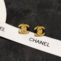 Chanel mid-vintage glossy earrings