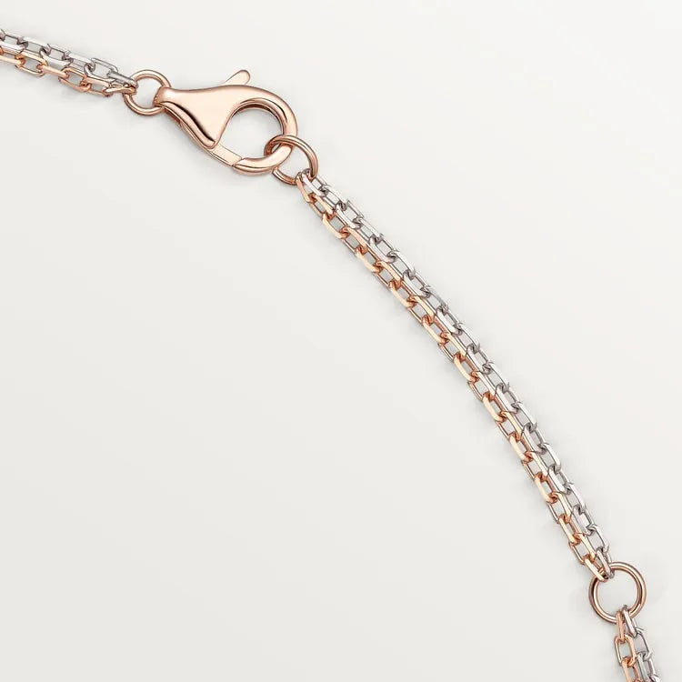 LOVE NECKLACE, 6 DIAMONDS