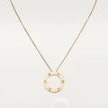 LOVE NECKLACE, 3 DIAMONDS