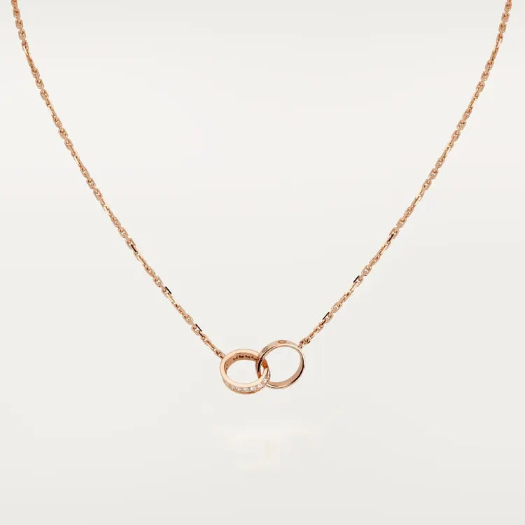 LOVE NECKLACE, DIAMONDS