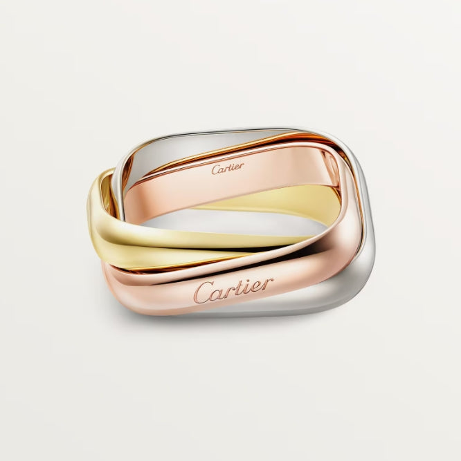 TRINITY CUSHION RING, MEDIUM MODEL