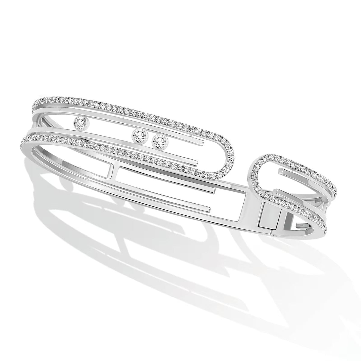 MOVE 10TH PAVED DIAMOND BRACELET