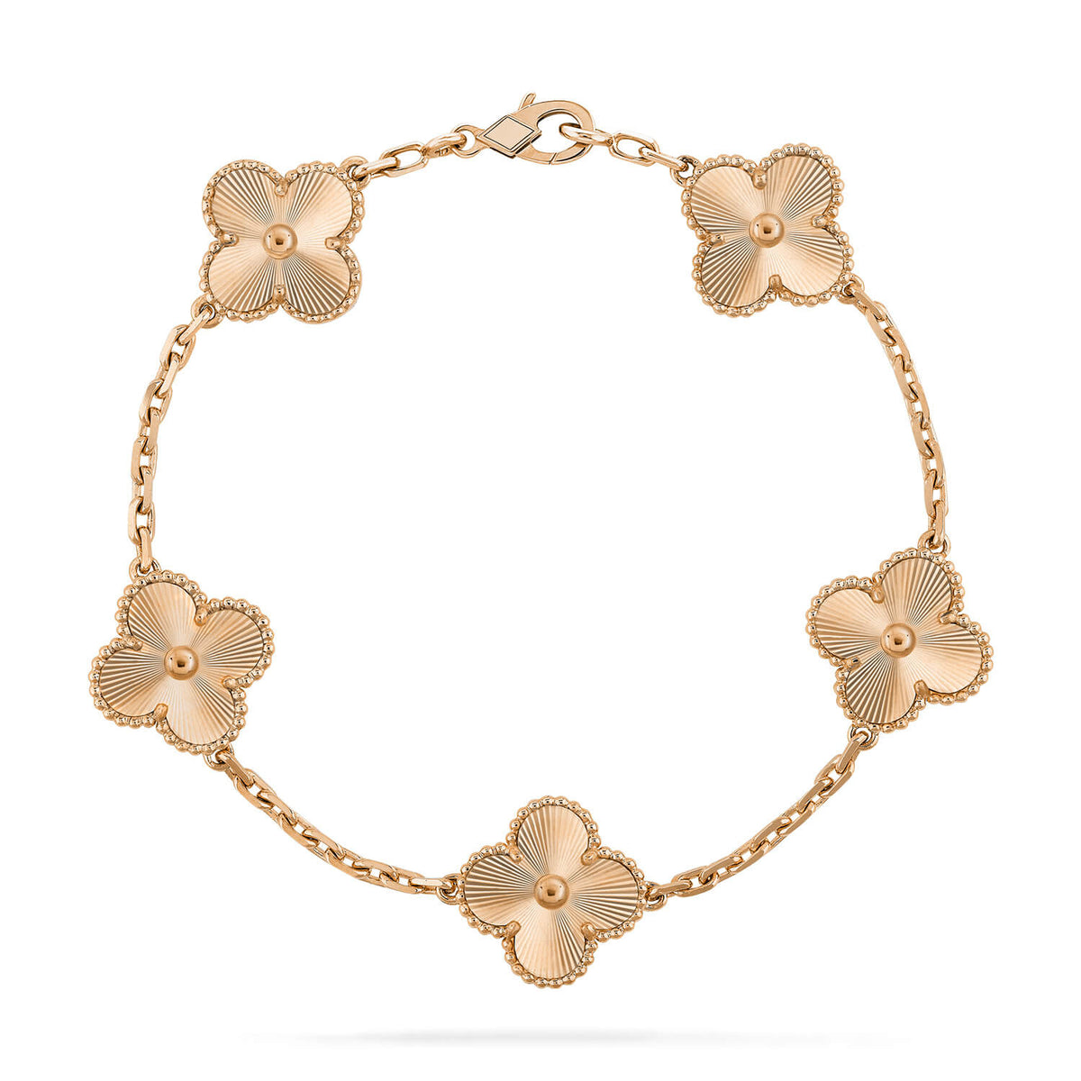 New  CLOVER 5 MOTIF LASER BRACELET COLLECTION
