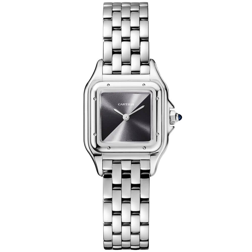 Panthère de Cartier Small Sunray Grey Dial Ladies Bracelet Watch