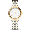 De Ville Prestige 30mm Two-Tone Silver Dial Ladies Bracelet Watch