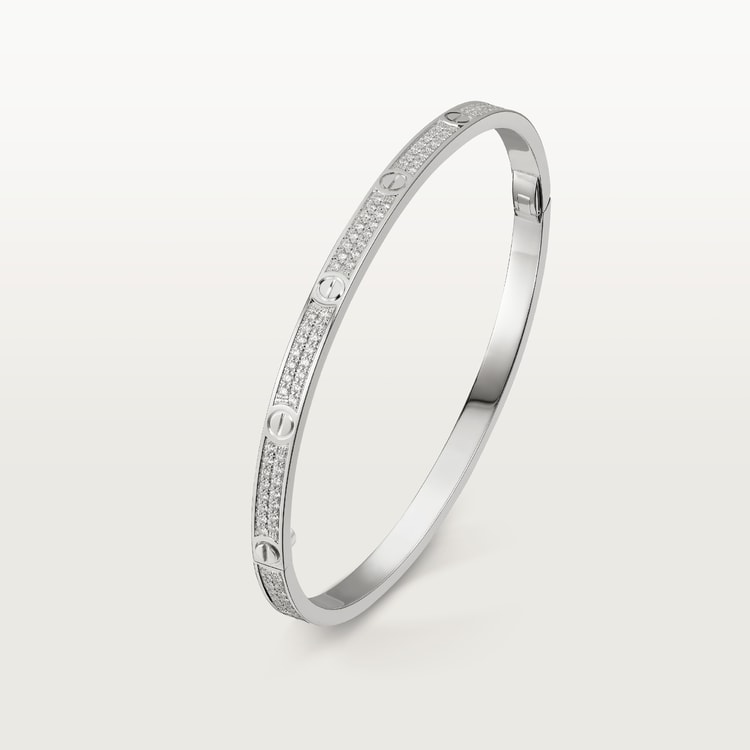 LOVE BRACELET, SMALL MODEL, PAVED
