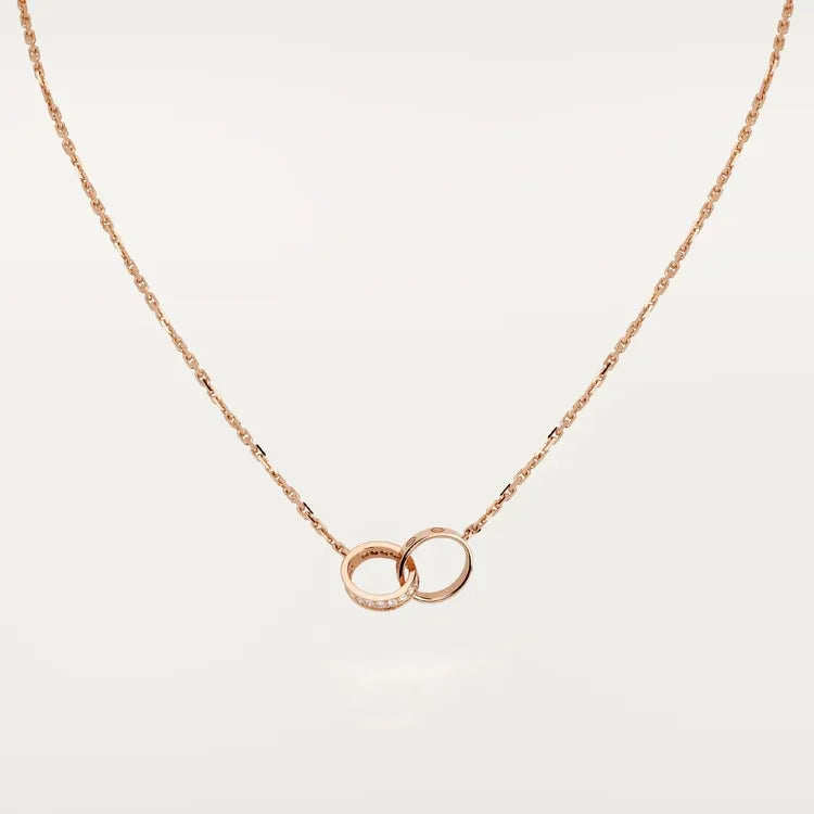 LOVE NECKLACE, DIAMONDS