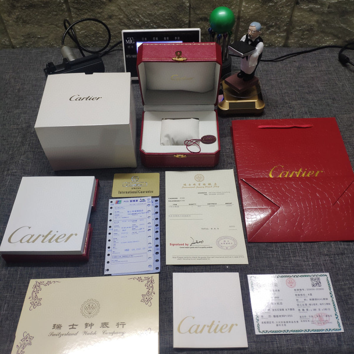 Original box